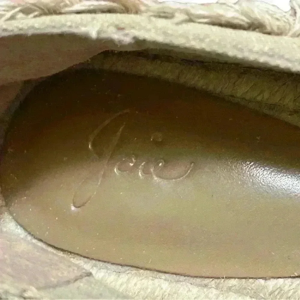 Joie VIVIENNE FRINGE ESPADRILLE FLATS SIZE 5 (EUR 35)